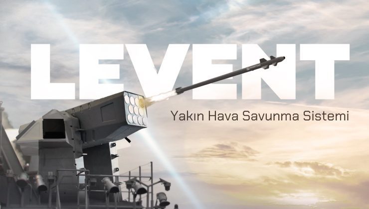 Yakın hava savunma sistemi Levent’in ilk atış testi başarıyla tamamlandı