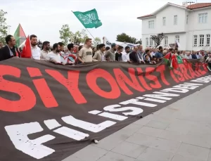 Yalova’da Gazze Protestosu