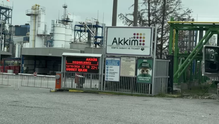 Yalova’da Kimyasal Sızıntı Kontrol Altına Alındı