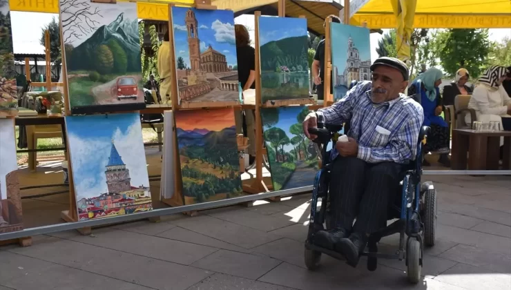 Yaşlıların Anıları Tuvale Yansıtıldı