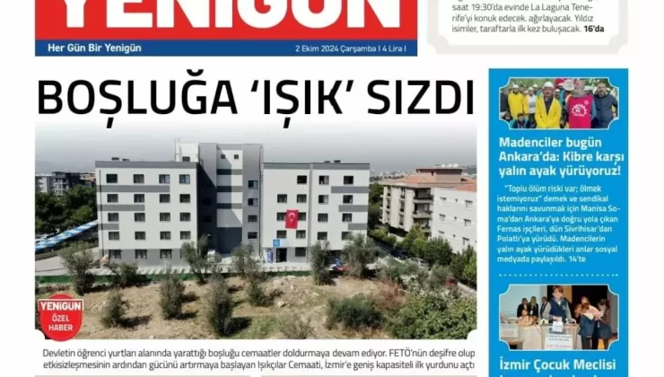 Yenigün Gazetesi’nde Sansüre Tepki
