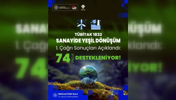 Yeşil Dönüşümde Desteklenen Projeler