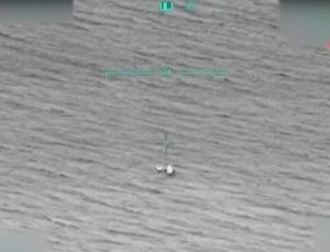 Yunanistan’ın göçmen skandalını İHA görüntüledi