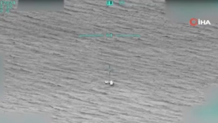 Yunanistan’ın göçmen skandalını İHA görüntüledi