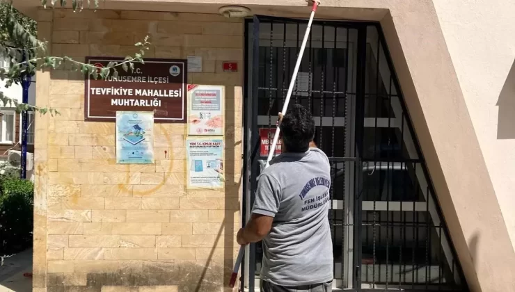 Yunusemre Belediyesi Muhtarlıklar İçin Bakım ve Onarım Çalışmalarına Başladı