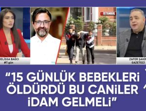 Zafer Şahin: Toplum vicdanını idamdan başka ne rahatlatabilir