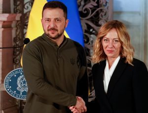Zelenskiy ile Meloni Roma’da bir araya geldi