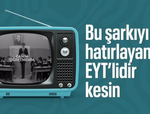 1979 yılından Ali Rıza Binboğa ile özdeşleşen İlk Öğretmen şarkısı