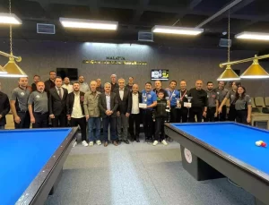 2. Arslantepe 3 Bant Bilardo Turnuvası Büyük Bir Heyecanla Tamamlandı