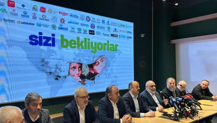 54 STK, savaş ve kriz bölgeleri için ‘Sizi Bekliyorlar’ kampanyası başlattı