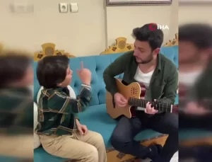 9 Yaşındaki Ahmet’in Müzik Sevgisi