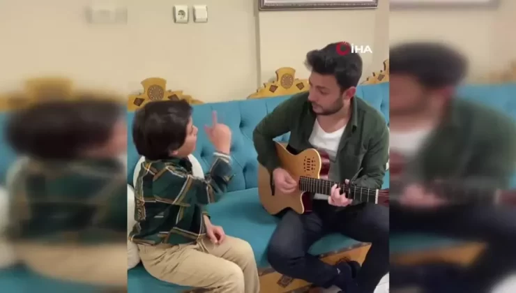 9 Yaşındaki Ahmet’in Müzik Sevgisi