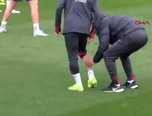 A Milli Takım Galler’e Hazırlanıyor