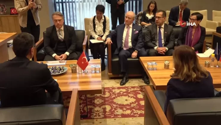 AB Büyükelçileri Kütahya Belediyesi’ni Ziyaret Etti