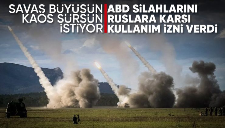 ABD, Amerikan silahlarını Rus topraklarında kullanması için Ukrayna’ya izin verdi