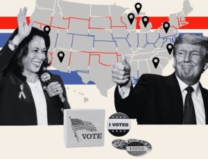 ABD başkanlık seçimine saatler kala Kamala Harris öne geçti