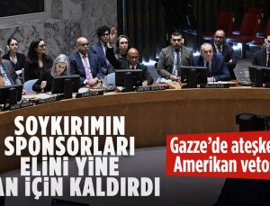 ABD, Gazze’ye yönelik karar tasarısını veto etti