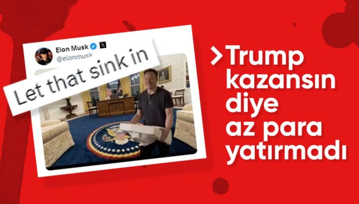 ABD’de Donald Trump zaferi yakın: Elon Musk’tan Oval Ofis paylaşımı
