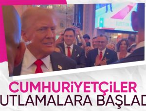 ABD’de Donald Trump’ın seçim merkezinde sevinç gösterileri