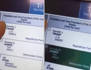 ABD’de elektronik oy verme ekranında ”Trump” hatası gündem oldu