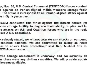 ABD’den Suriye’de İran Milislerine Saldırı