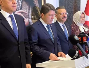 Adalet Bakanı Tunç’tan Belediyesi Soruşturmaları Hakkında Açıklama