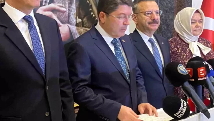 Adalet Bakanı Tunç’tan Belediyesi Soruşturmaları Hakkında Açıklama
