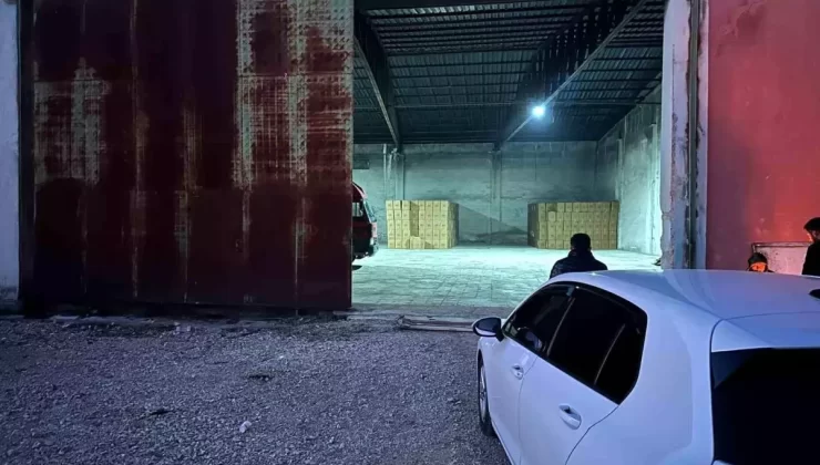 Adana’da 24.8 Milyon Kaçak Makaron Ele Geçirildi