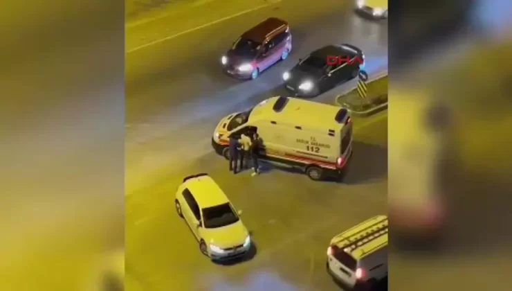 Adana’da Ambulansa Saldırı