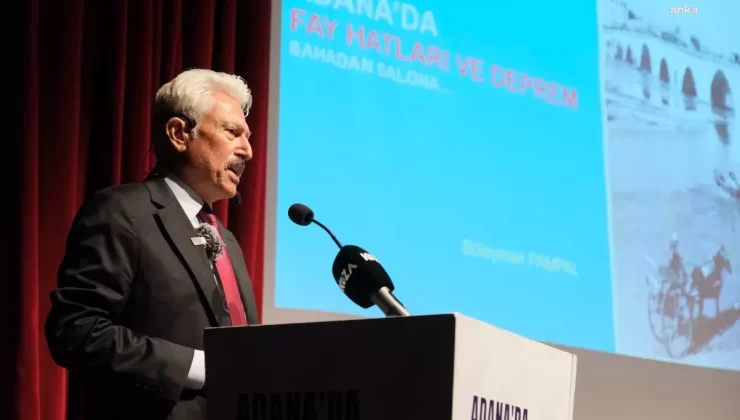 Adana’da Fay Hatları ve Deprem Konulu Bilgilendirme Toplantısı