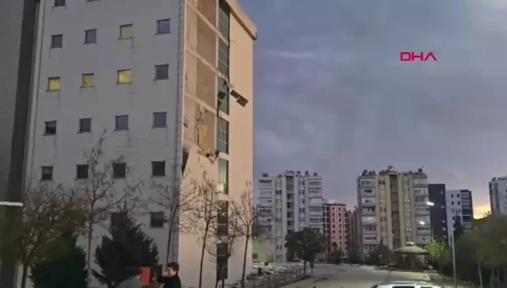 Adana’da Fırtına Hastaneye Zarar Verdi