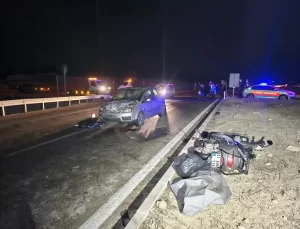 Adana’da motosiklet kazası: Bir ölü, 3 yaralı