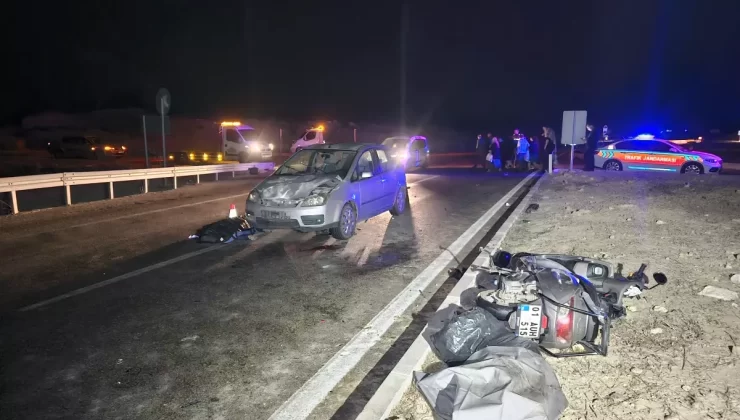 Adana’da motosiklet kazası: Bir ölü, 3 yaralı