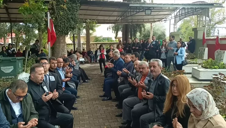 Adana’da şehit Kaymakam Saim Bey mezarı başında anıldı
