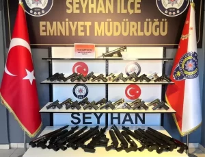 Adana’da Suç Operasyonu: 75 Silah ve 253 Gözaltı