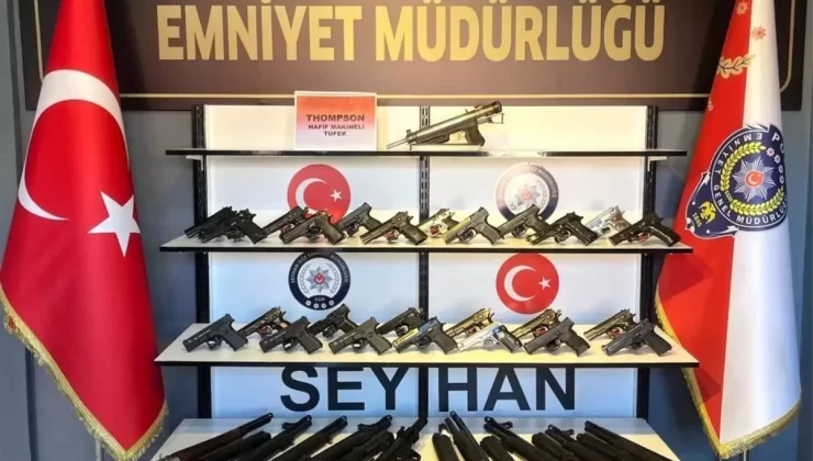 Adana’da Suç Operasyonu: 75 Silah ve 253 Gözaltı