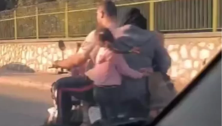 Adana’da Tehlikeli Motosiklet Yolculuğu