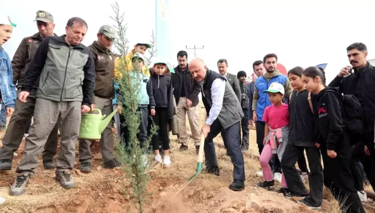 Adıyaman’da 11 Bin Fidanla Ağaçlandırma Etkinliği