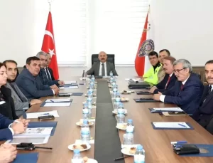 Adıyaman’da Kış Trafik Tedbirleri Toplantısı