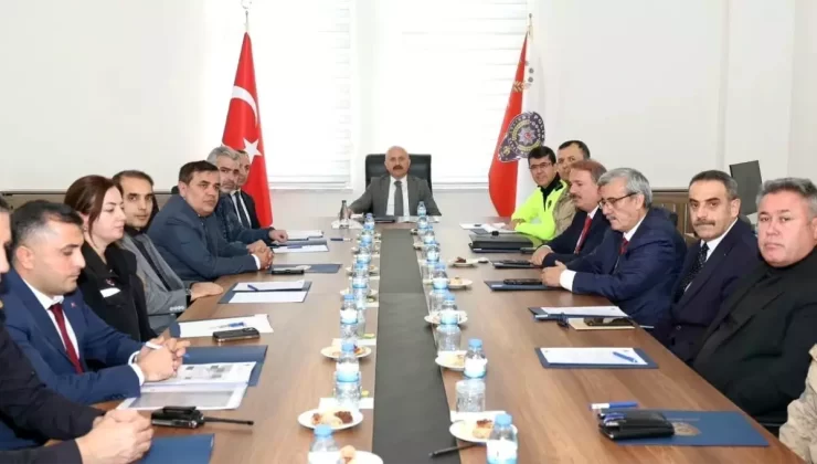 Adıyaman’da Kış Trafik Tedbirleri Toplantısı