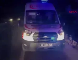 Adıyaman’da otomobil devrildi: 5 yaralı