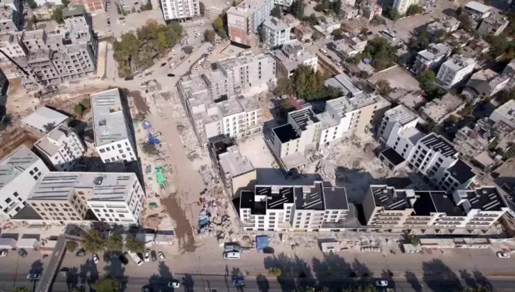 Adıyaman’da Yeni Binalar Yükseliyor