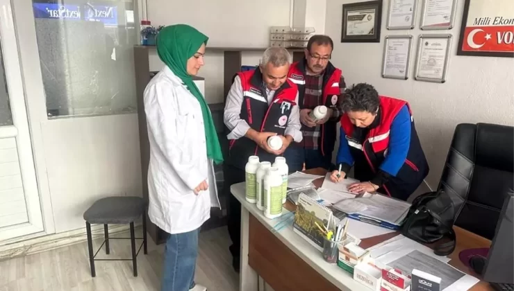 Afyon’da Bitki Koruma Ürünleri Denetimi