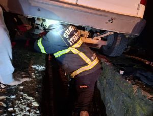 Afyonkarahisar’da kedi kurtarma operasyonu