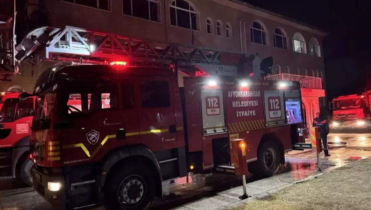 Afyonkarahisar’da Kur’an Kursu’nda Yangın