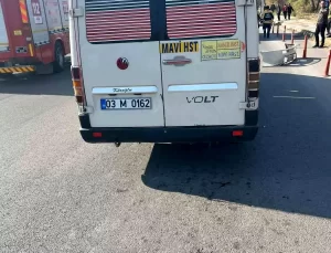 Afyonkarahisar’da Minibüs Kazası