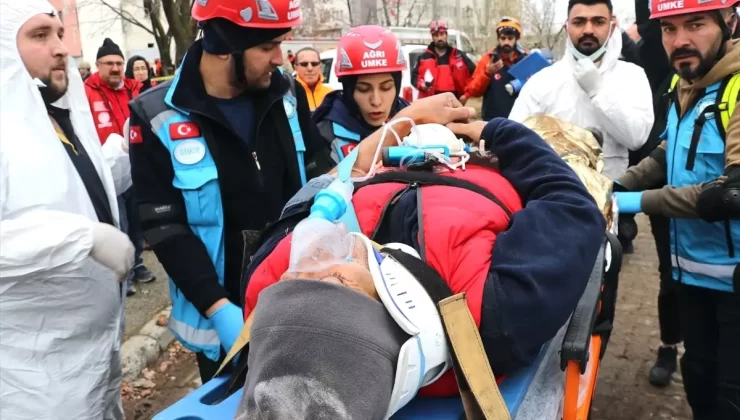Ağrı’da Afet Tatbikatı Gerçekleştirildi