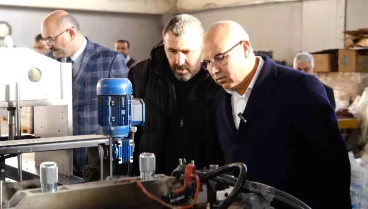 Ağrı’da KOBİ Merkezine Ziyaret