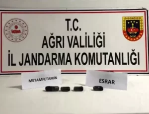 Ağrı’da Uyuşturucu Operasyonu