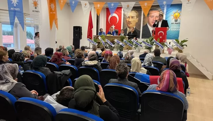 AK Parti Çerkeş Kadın Kolları Kongresi Yapıldı
